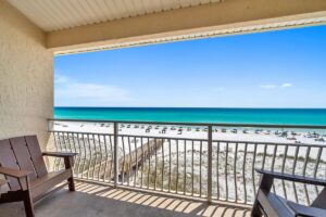 Great views from the balcony