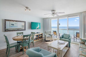 Living room and dining area Living room and dining area